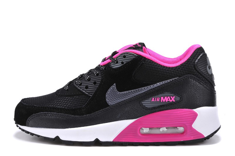 air max 90 femme noir et rose