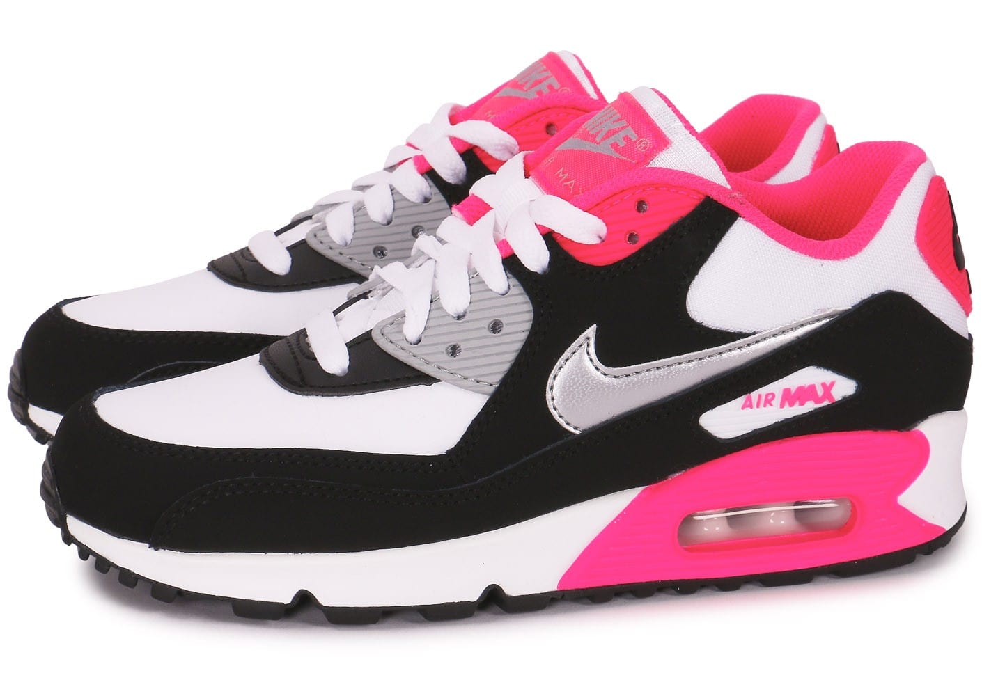 air max 90 femme noir et rose