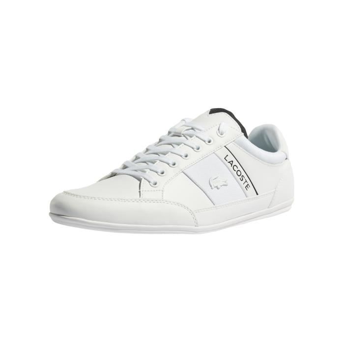 basket lacoste homme blanche