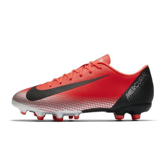 chaussure de foot rouge