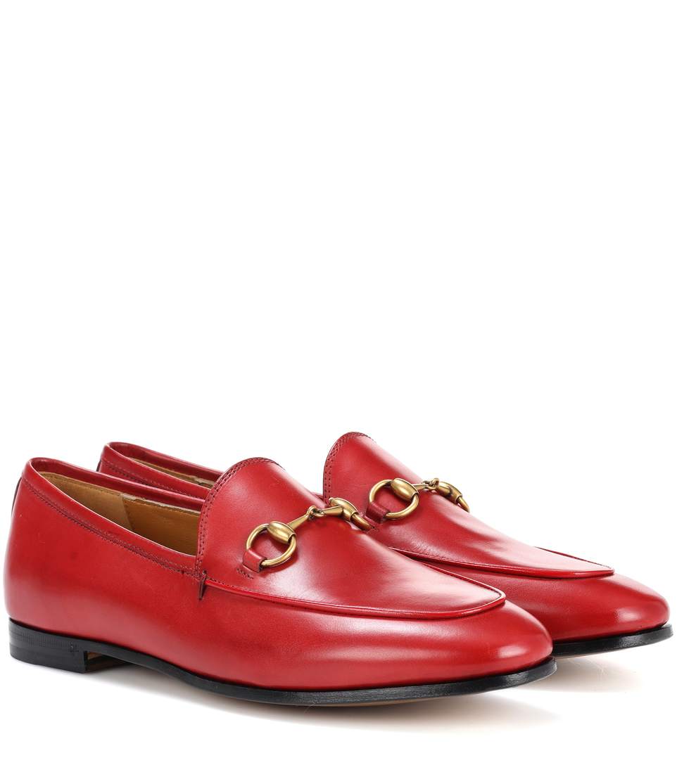 mocassin rouge femme pas cher