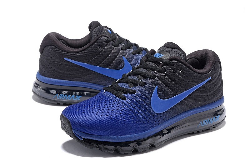 air max noir et bleu homme