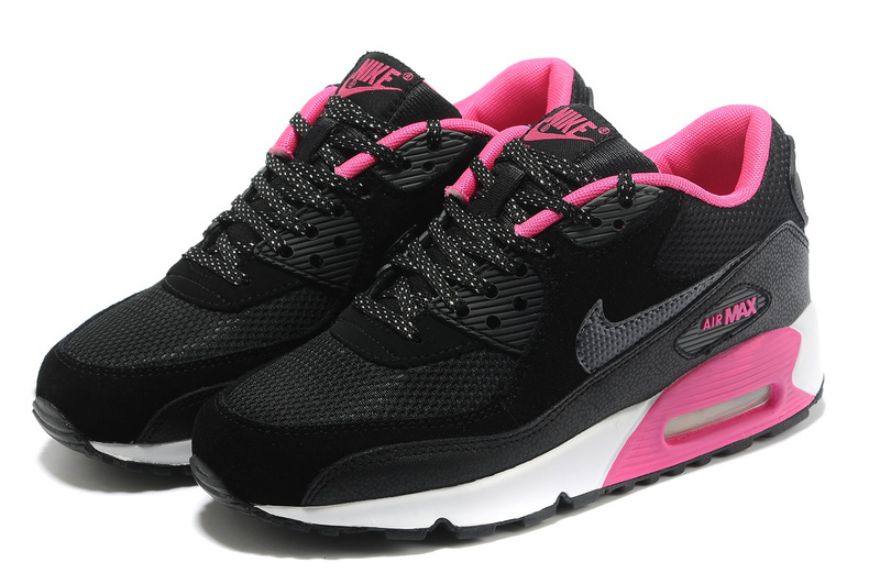 nike air max femme rose et noir