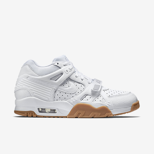 nike air trainer blanche