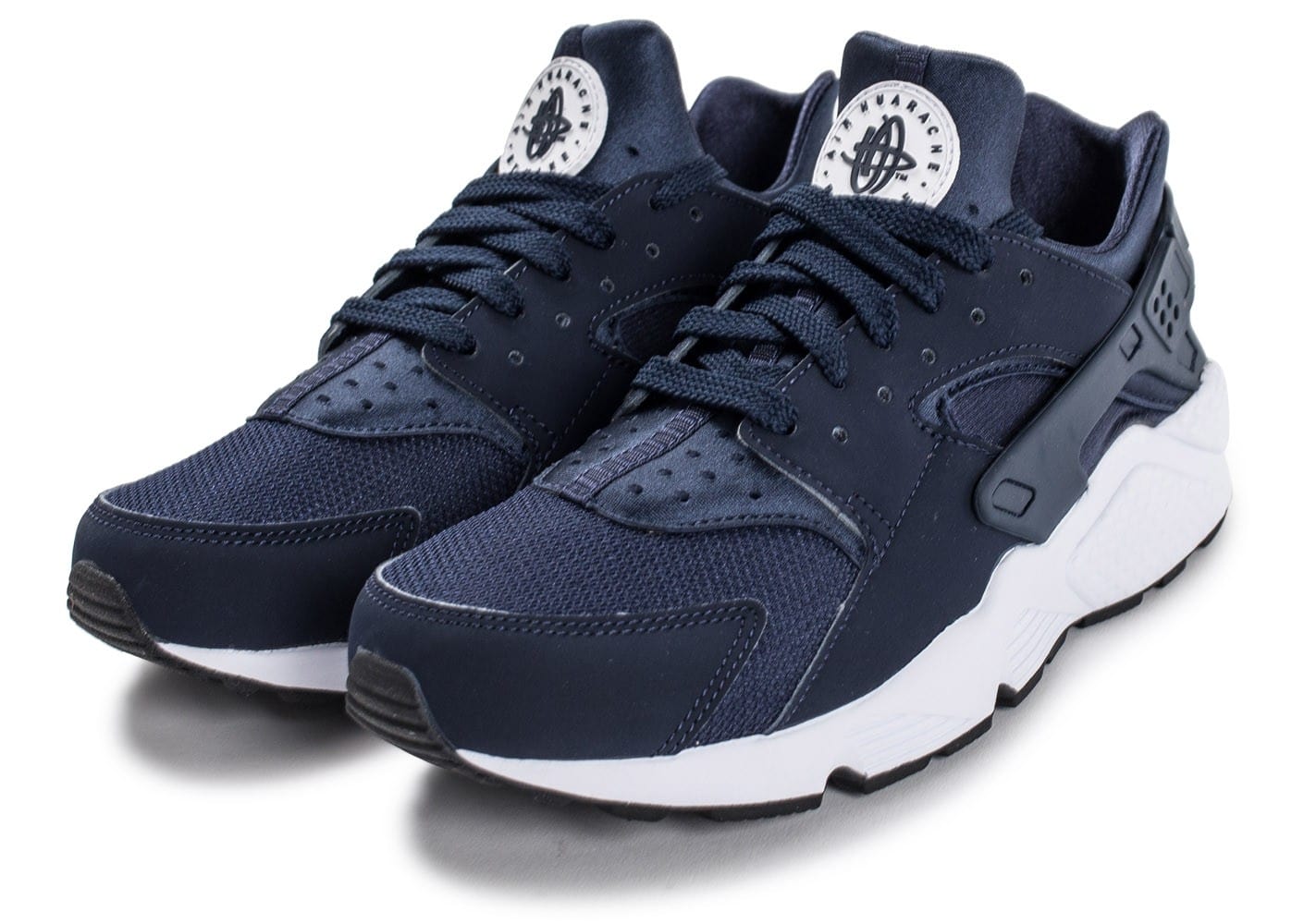 huarache bleu et blanc