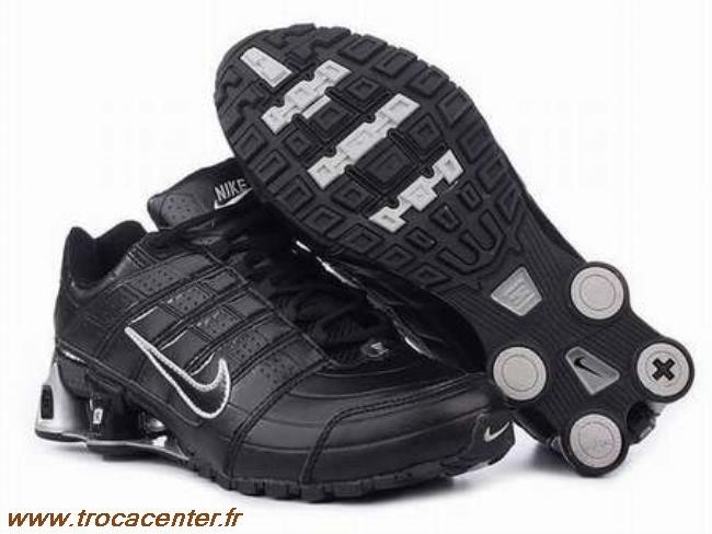 nike shox homme argent